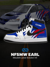 Earl Mitsubishi Lancer Evolution VIII V.1 Custom High-Top Sneaker